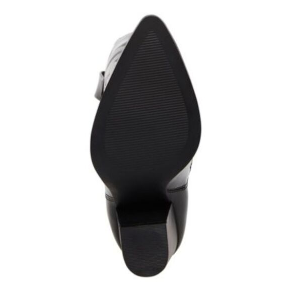 STEVE MADDEN Womens Black Tonal Notched Tessy Boots Shoes 6.5 M - Picture 4 of 4